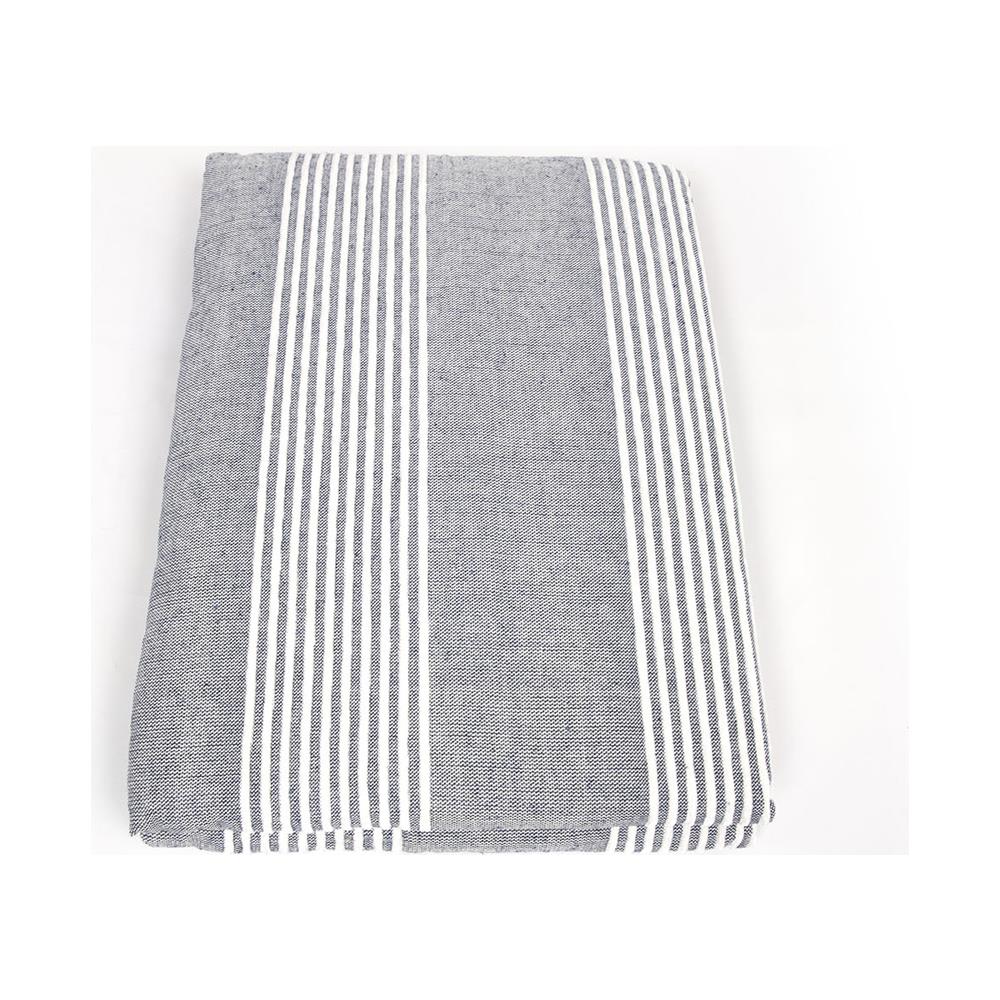 Copriletto Copritutto In Cotone Disegno Ginevra Colore Blu Matrimoniale Blu - Foto 1