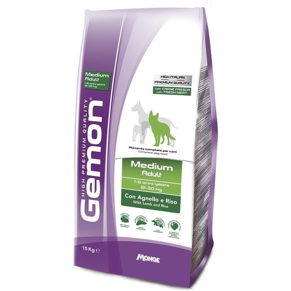 Medium Adult Agnello E Riso - Secco Cane Taglia Media Kg. 15 - Foto 3