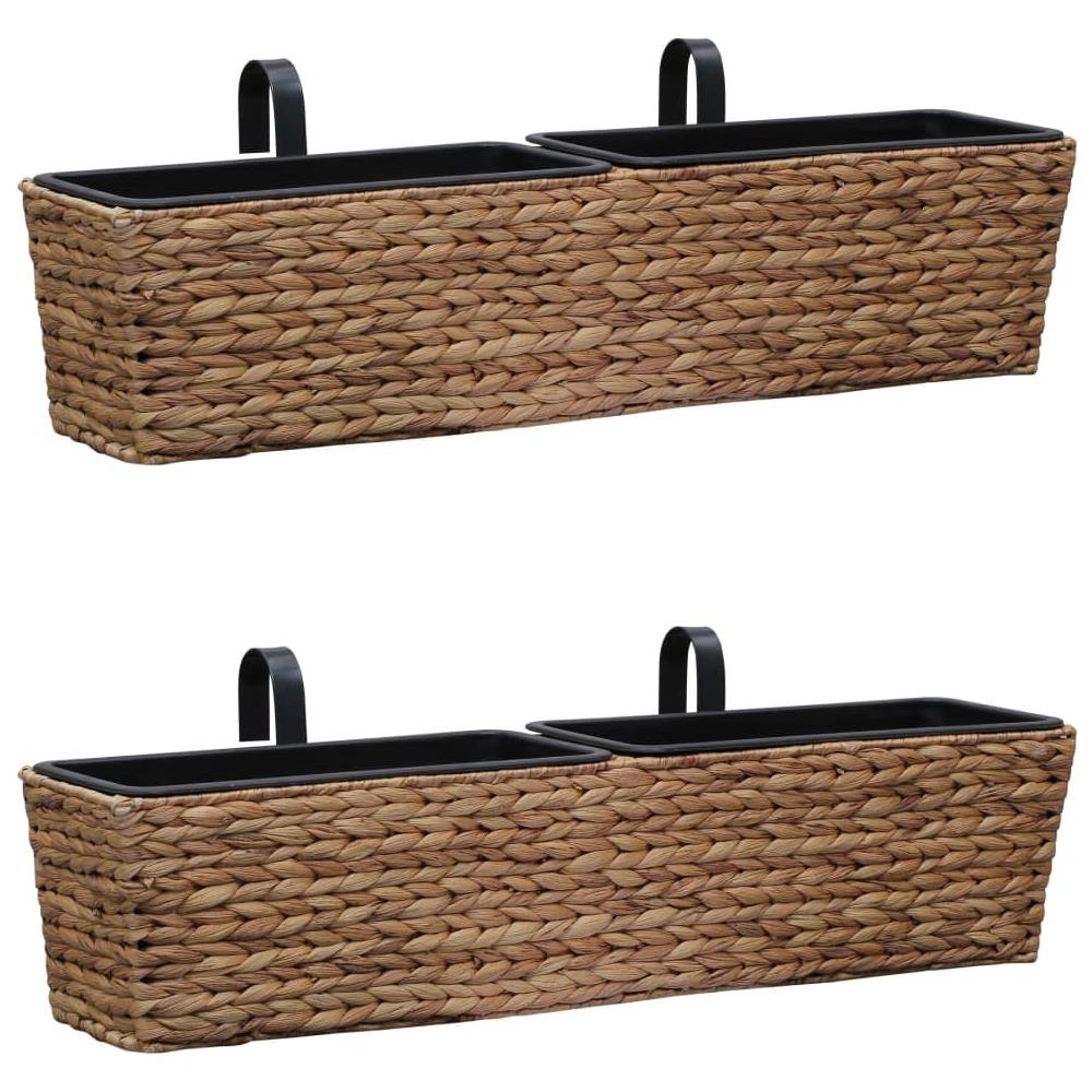 Fioriere 2 pz in Giacinto Intrecciato - Foto 1