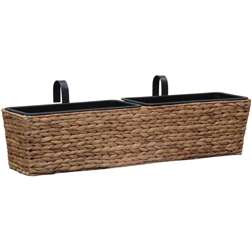 Fioriere 2 pz in Giacinto Intrecciato - Foto 2