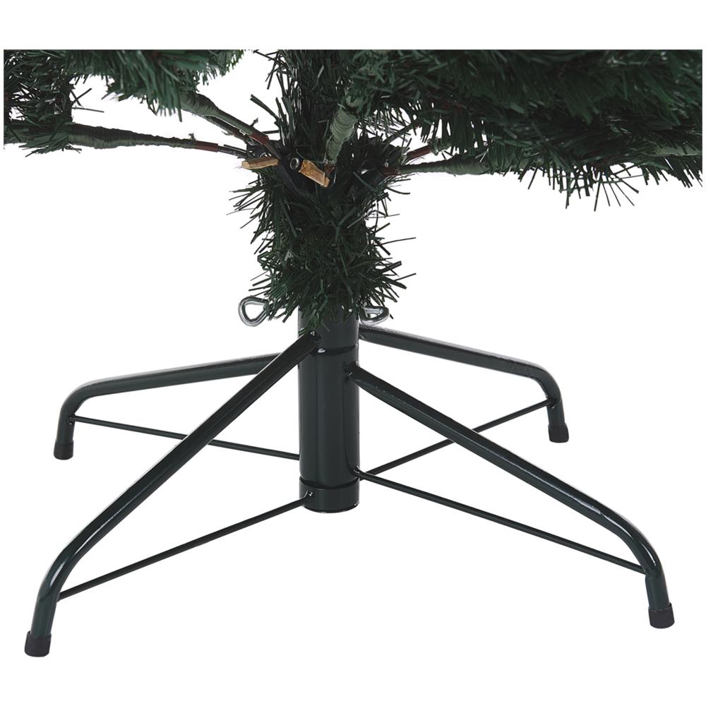 Albero Di Natale Artificiale Cosparso Di Neve 180 Cm Verde Denali - Foto 2