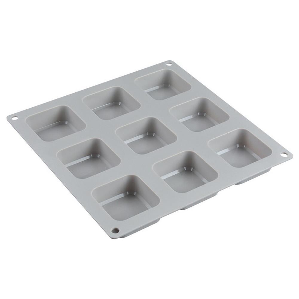 BOOWAN NICOLE Stampo per sapone in silicone per bagno fatto a mano in cemento e sapone per sapone da cucina 