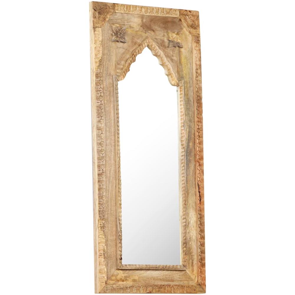 Specchio 50x3x110 Cm In Legno Massello Di Mango - Foto 2