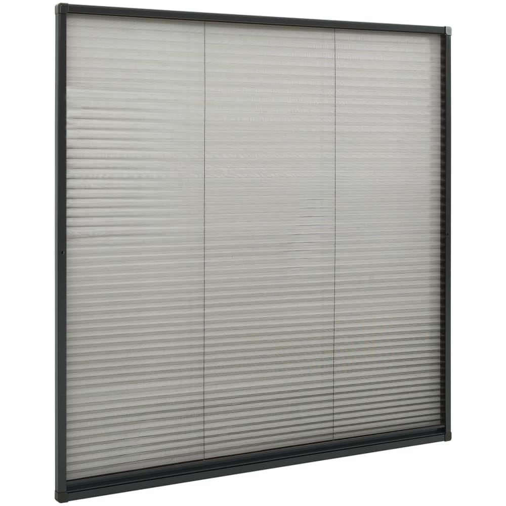 Zanzariera Plissettata per Finestre in Alluminio 120x120 cm - Foto 2