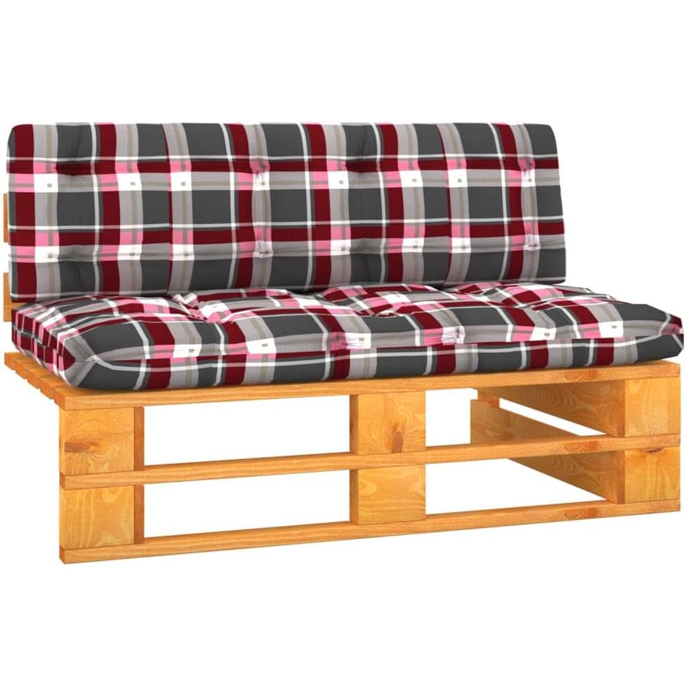 Divano Centrale Giardino a Pallet Marrone Miele Pino Impregnato - Foto 1