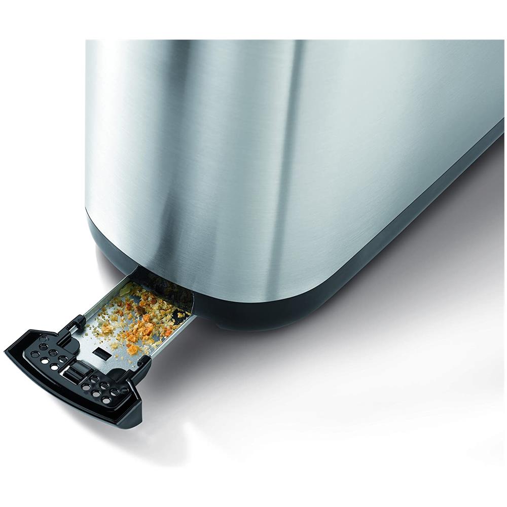 Tostapane TL365ETR a 1 Fette Potenza 1000 W Colore Nero / Acciaio inox - Foto 2