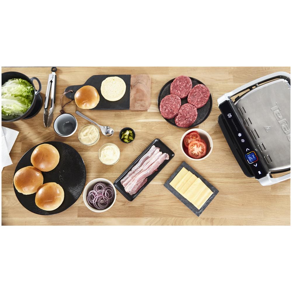 OptiGrill Elite GC750D griglia a contatto, 2000, nero / acciaio inox spazzolato - Foto 13
