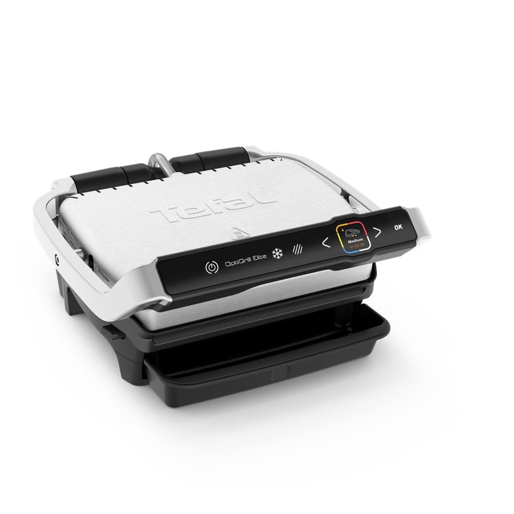 OptiGrill Elite GC750D griglia a contatto, 2000, nero / acciaio inox spazzolato - Foto 1