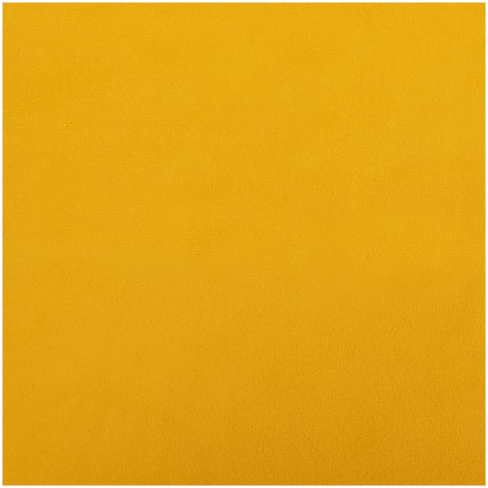 Sgabello Da Bar Giallo Senape In Velluto - Foto 3