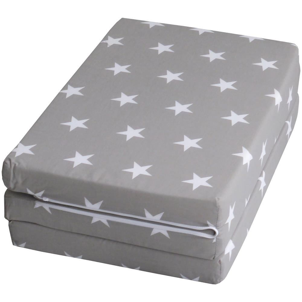 Materasso Da Viaggio ""little Stars"", Letto Da Viaggio Pieghevole, 60 X 120 Cm, Inclusa Borsa Da Trasporto - Foto 1