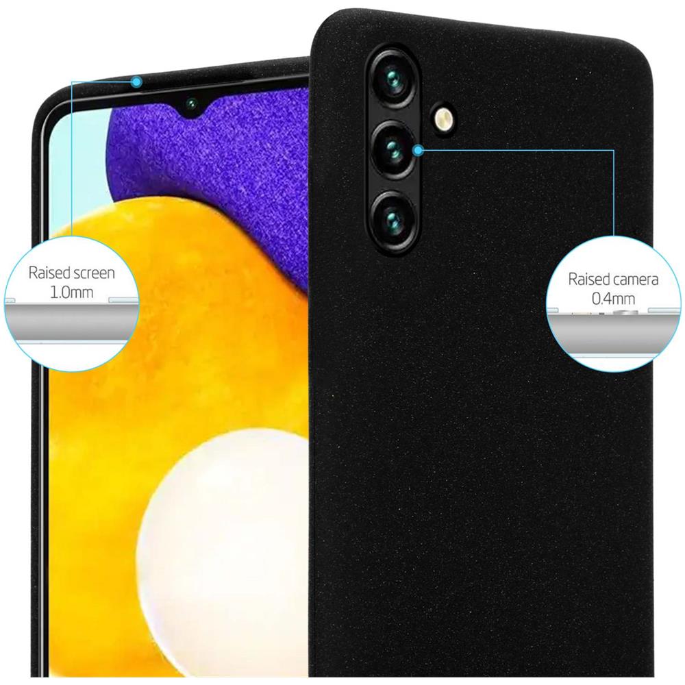 Cadorabo Custodia Compatibile Con Samsung Galaxy A13 5g In Frost Nero - Coperchio Protettivo In Silicone Tpu Flessibile - Foto 2