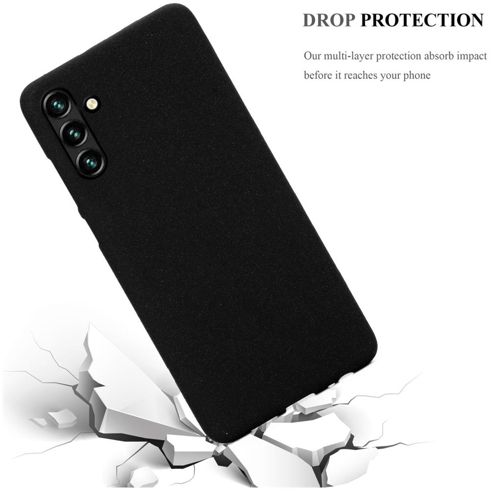 Cadorabo Custodia Compatibile Con Samsung Galaxy A13 5g In Frost Nero - Coperchio Protettivo In Silicone Tpu Flessibile - Foto 6