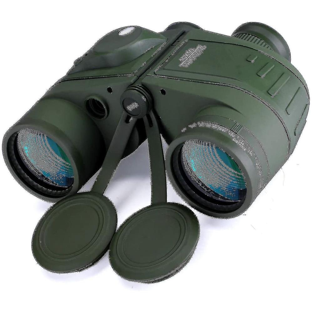 Occhiali Binocolo Mani Libere 10x Con Visione Notturna | Alta Definizione Per Birdwatching, Pesca E Viaggi | Lenti Con Film Blu - 2