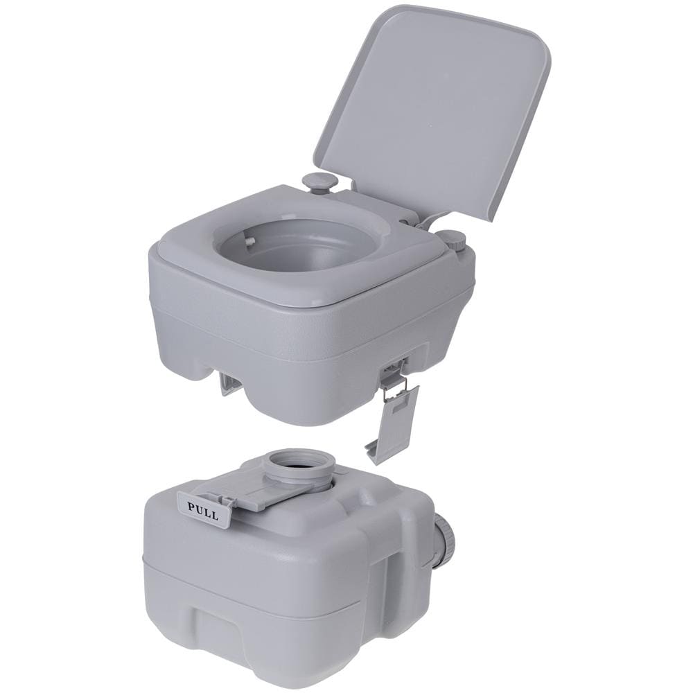 Camp Wc1113 Toilette Portatile Chimico Per Adulti 20l Per Camper, Campeggio, Roulotte Wc Grigio - Foto 2