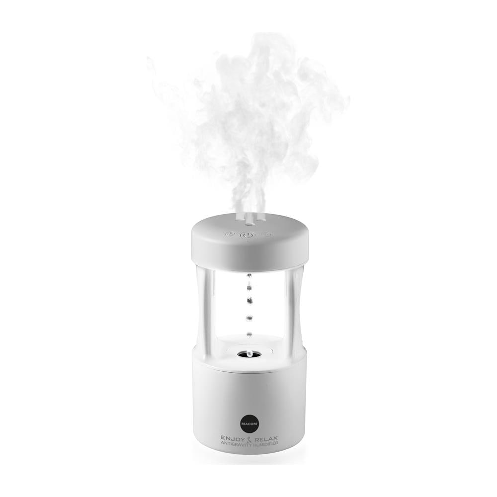 Umidificatore con Effetto Antigravitazionale Capacità 600 ml Luce LED Notturna a 7 Colori Selezionabili Potenza 10 W Colore Bianco - Foto 2