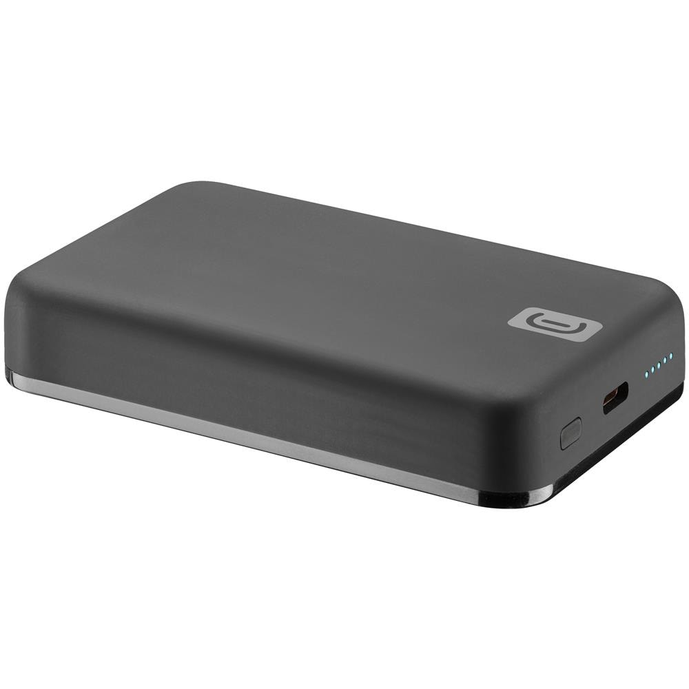 Power Bank 7,5W Wireless con USB C Capacità Batteria 10000mAh Colore Nero - Foto 2