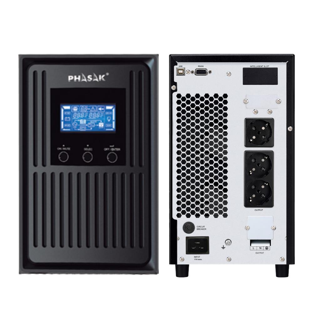 PH 8030 gruppo di continuità (UPS) Doppia conversione (online) 3 kVA 2700 W 3 presa (e) AC - Foto 2