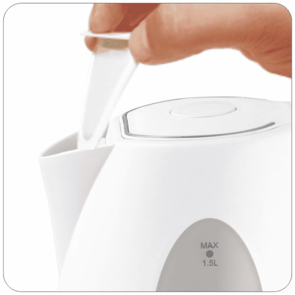 Bollitore elettrico EK-15W. 026A Capacita 1.5 L Potenza 2200 W Colore Bianco - Foto 2