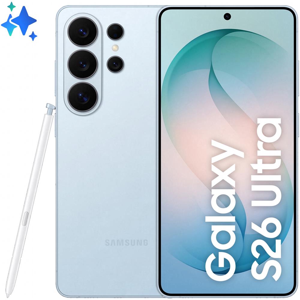 Galaxy S26 Ultra 5G AI 512GB 12GB Ram Display 6.9" QHD+ Dynamic Amoled 2X 120Hz Main Camera 200MP DualSim (nano+eSim) Android 16 Snapdragon 8 Elite Gen5 5000mAh Sky Blue - Foto 1