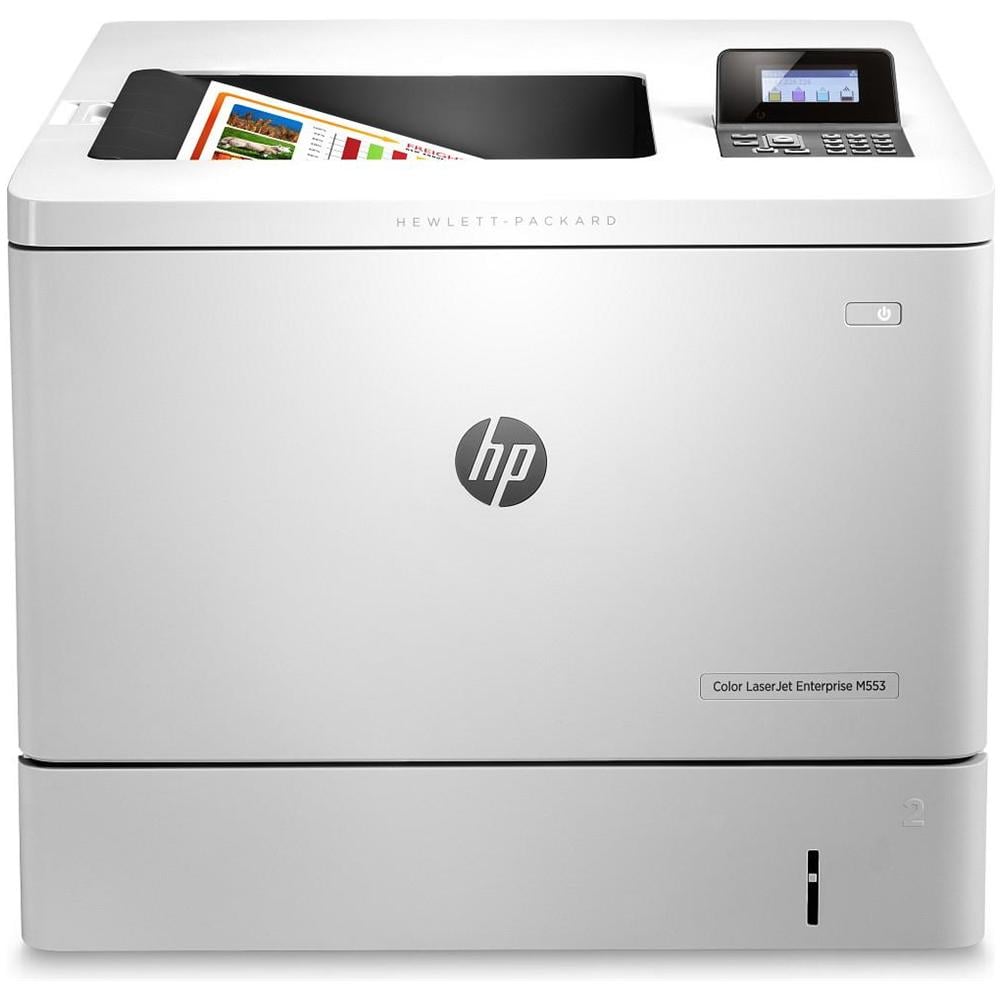 Stampante LaserJet M553dn Laser a Colori 1200x1200 dpi 38 ppm Ethernet Usb 2.0 - Foto 1