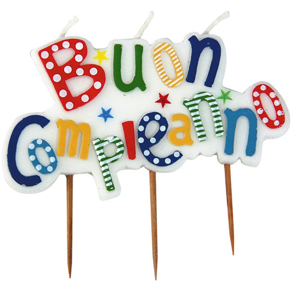 Candela Buon Compleanno Con Picks - Foto 2