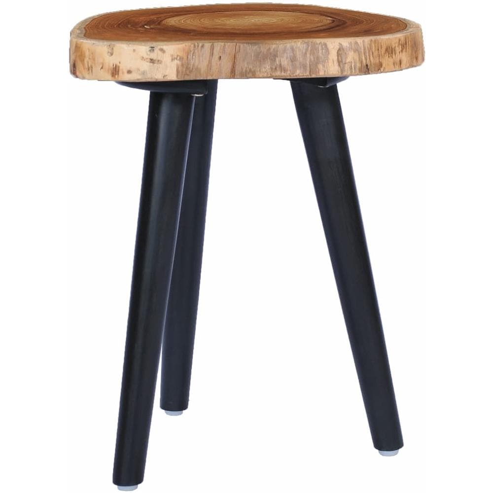 Tavolino Da Caffè 40x45 Cm In Massello Di Teak - Foto 2