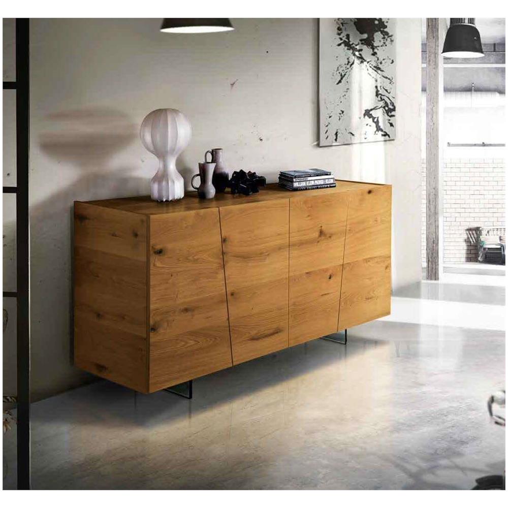 Adria - Credenza In Rovere - Foto 3