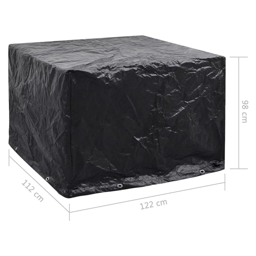 Coperture Arredi Giardino 2pz 8 Occhielli 122x112x98 Cm - Foto 8