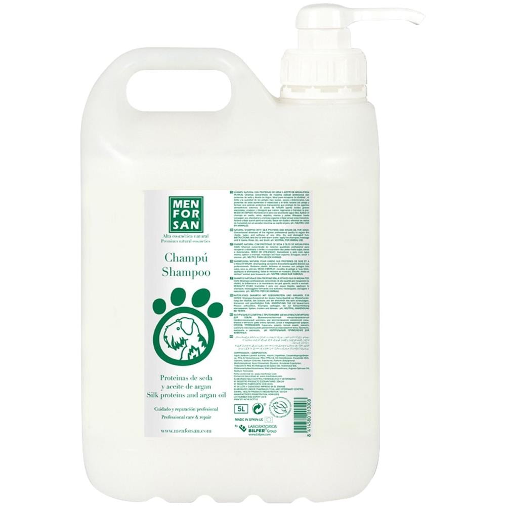 Champú Proteinas De Seda Y Aceite De Argan5 L - Foto 1
