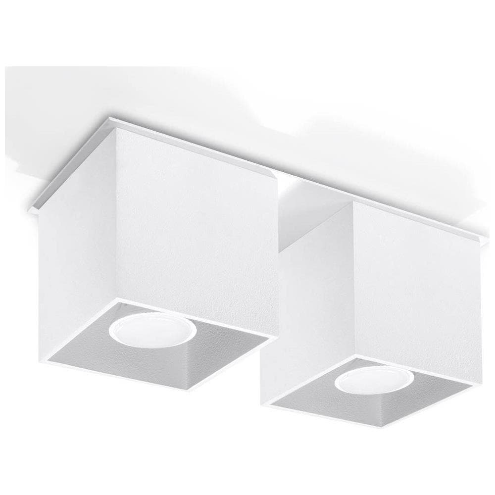 Faretto Da Incasso A 2 Luci Da Incasso Bianco, Gu10 - Foto 1