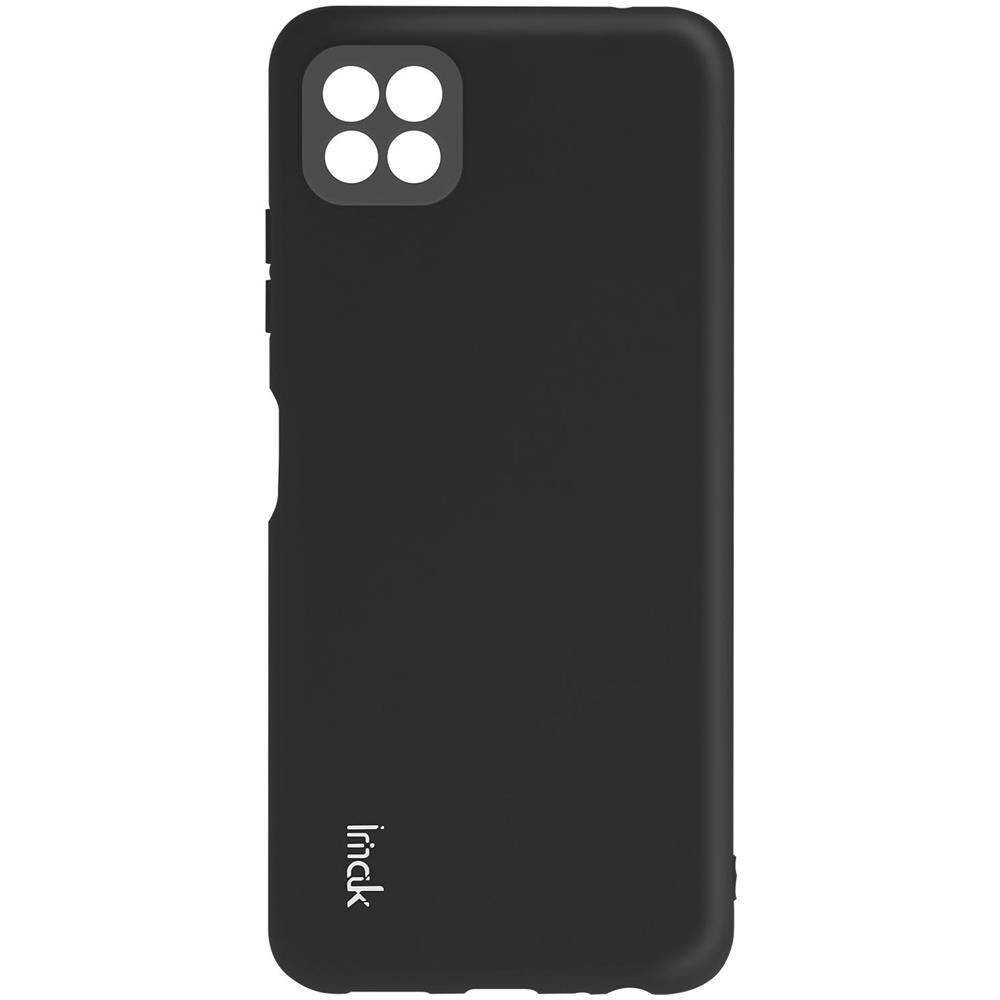 Cover Samsung Galaxy A22 5g Silicone Gel Antitracce Resistente Sottile Nera - Foto 1