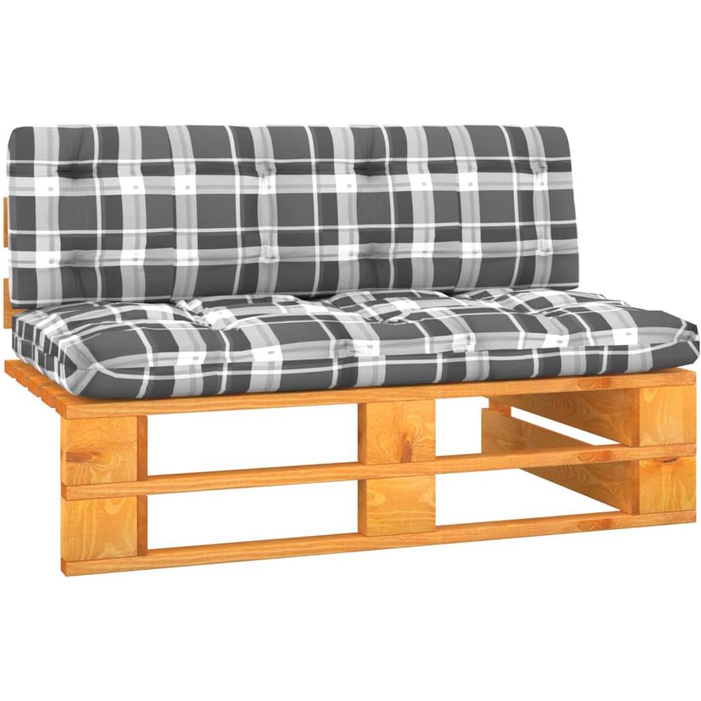 Divano Centrale Giardino a Pallet Marrone Miele Pino Impregnato - Foto 1