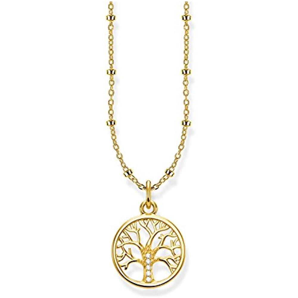 Collana Con Ciondolo Donna Placcato oro - Ke1827-414-14-l45v - Foto 1