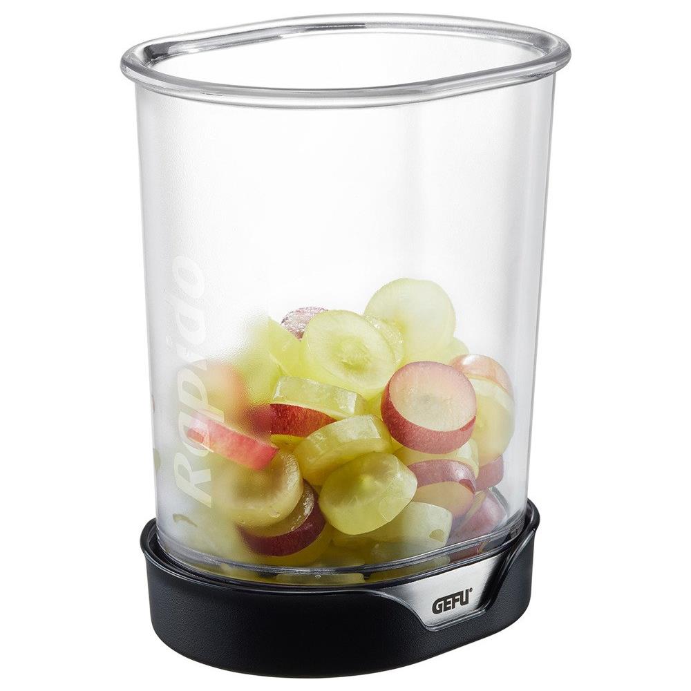 Affettatrice A Mano Per Frutta E Verdura Con Contenitore, Comodo Calice Fatto In Casa. - Foto 7
