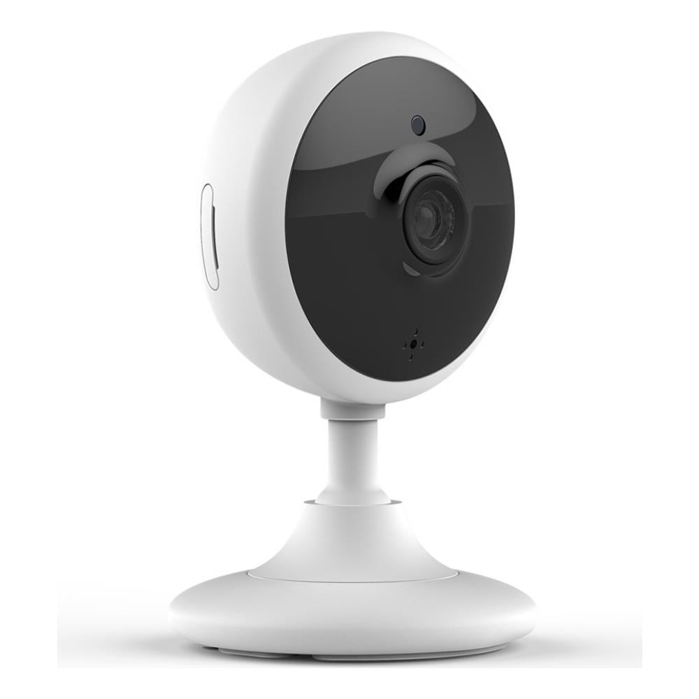 Baby Monitor Ajcloud, Wireless, Monitoraggio Audio E Video, Sensore Di Movimento, Allarme, Fullhd 1080p, Memoria Tf Card, Bianco - Foto 1