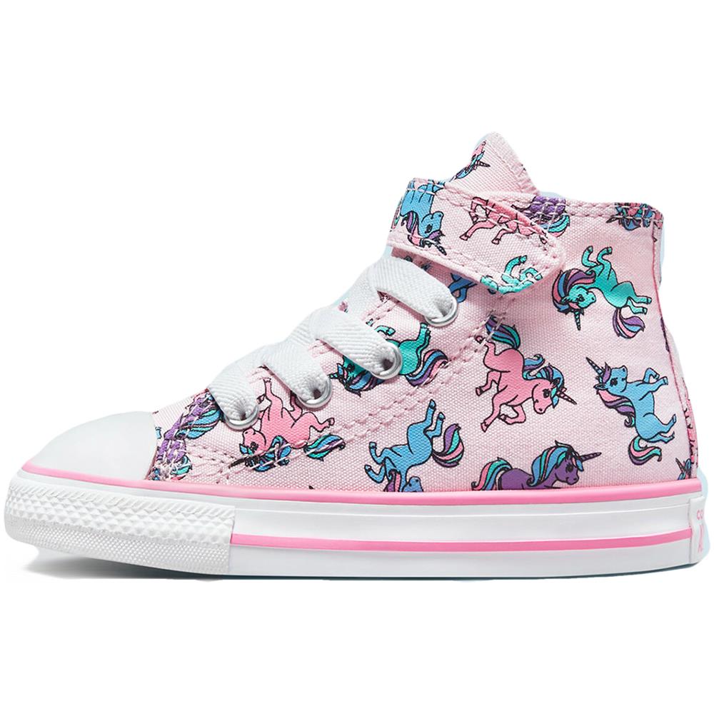 Scarpe Chuck Taylor All Star Easy-on Unicorns Taglia 22 Codice A01006c Rosa - Foto 2