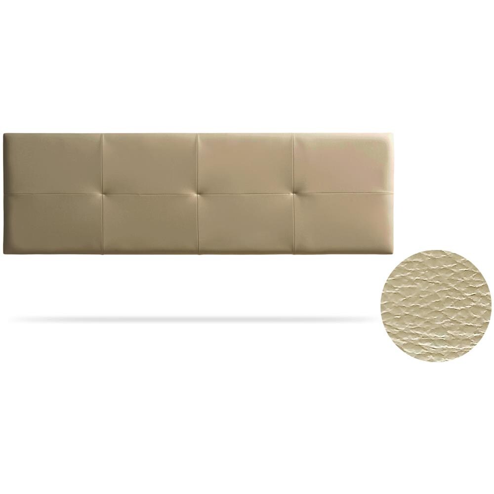 Testiera Imbottita Altea Similpelle 130x50x5 Cm - - Foto 1