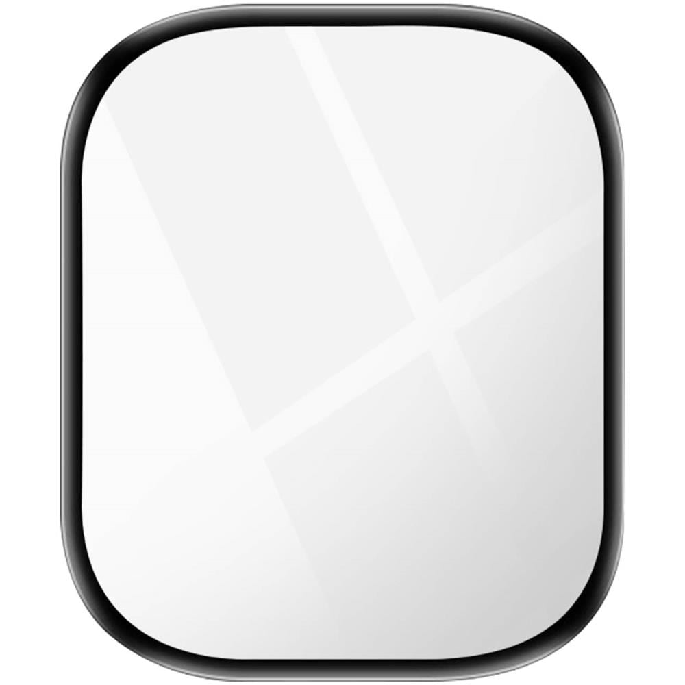 Salvadisplay In Vetro Organico Per Apple Watch Ultra 49 Mm Bordo Nero - Foto 1