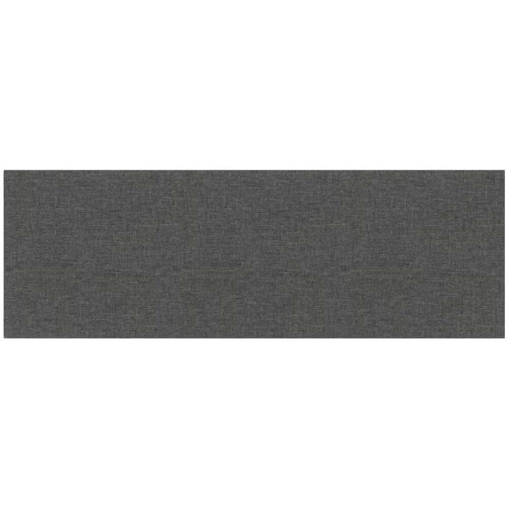Pannelli Murali 12 Pz Grigio Scuro 90x30 Cm Tessuto 3,24 M - Foto 7