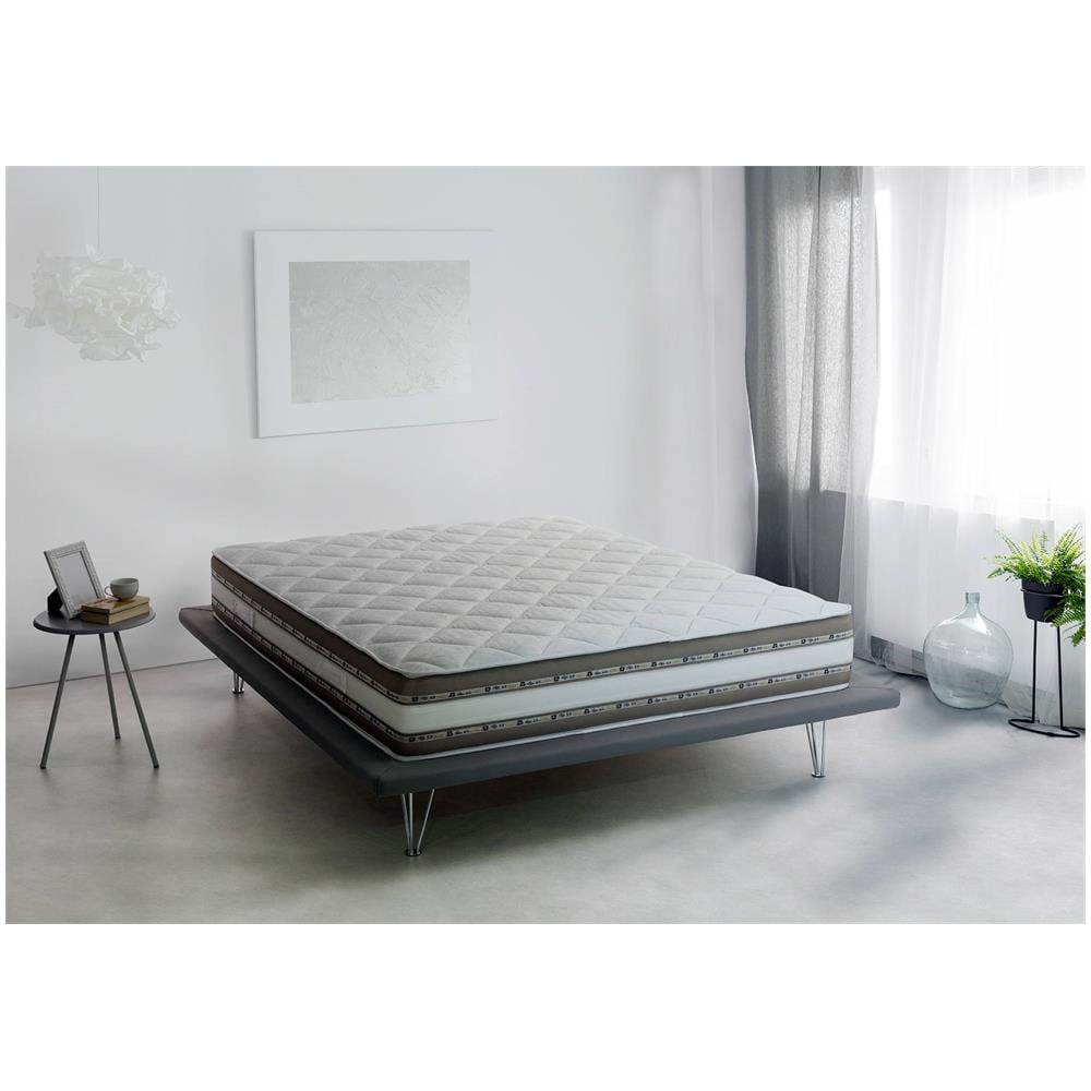 Materasso Singolo Odessa, Materasso Sfoderabile In Memory Foam E Gel Waterfoam, 100% Made In Italy, Anti Acaro E Anallergico, Cm 80x200h27 - Foto 4
