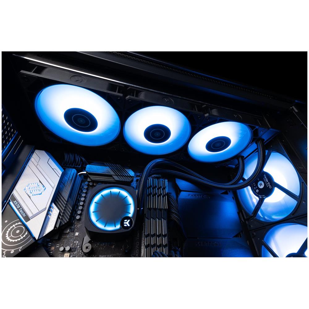 Nucleus AIO CR360 Lux D-RGB Processore Raffreddatore di liquidi tutto in uno 12 cm Nero 1 pz - Foto 2