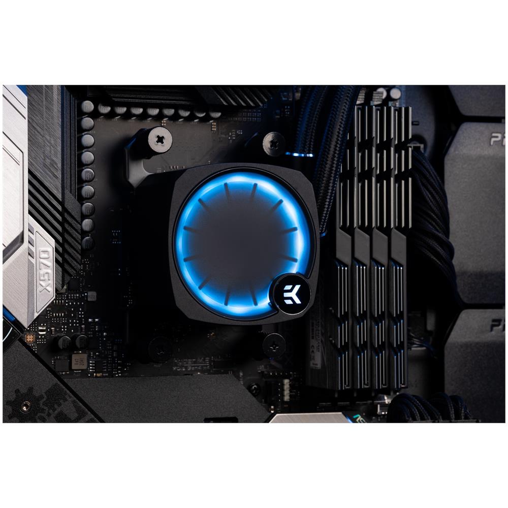 Nucleus AIO CR360 Lux D-RGB Processore Raffreddatore di liquidi tutto in uno 12 cm Nero 1 pz - Foto 6