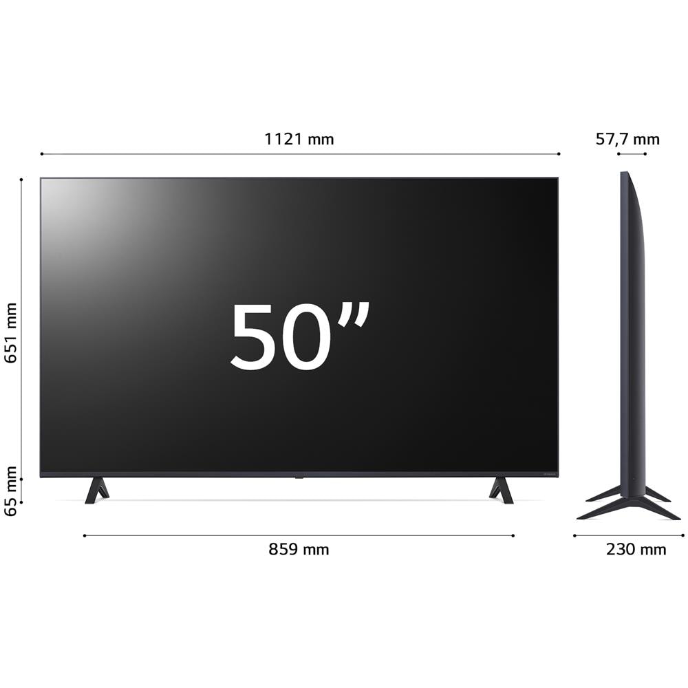 TV LED 4K Ultra HD 50" 50NANO82T6B.API Smart TV webOS 3 HDMI - Foto 5