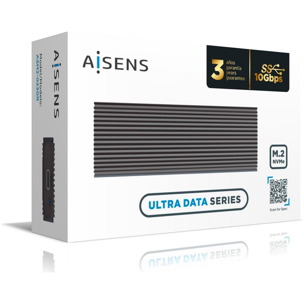 ASM2-023GR contenitore di unità di archiviazione Box esterno SSD Grigio M. 2 - Foto 5