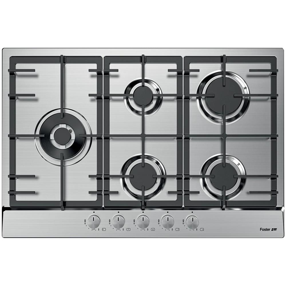 Piano Cottura 7018032 da Incasso 5 Zone Cottura da 75 cm Colore Acciaio Inox - Foto 1