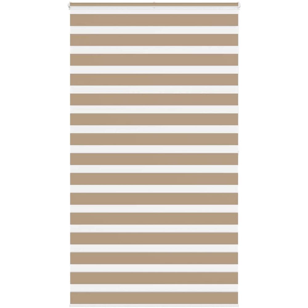 Tenda a Rullo Zebra Larghezza Tessuto 130,9 cm Poliestere - Foto 1