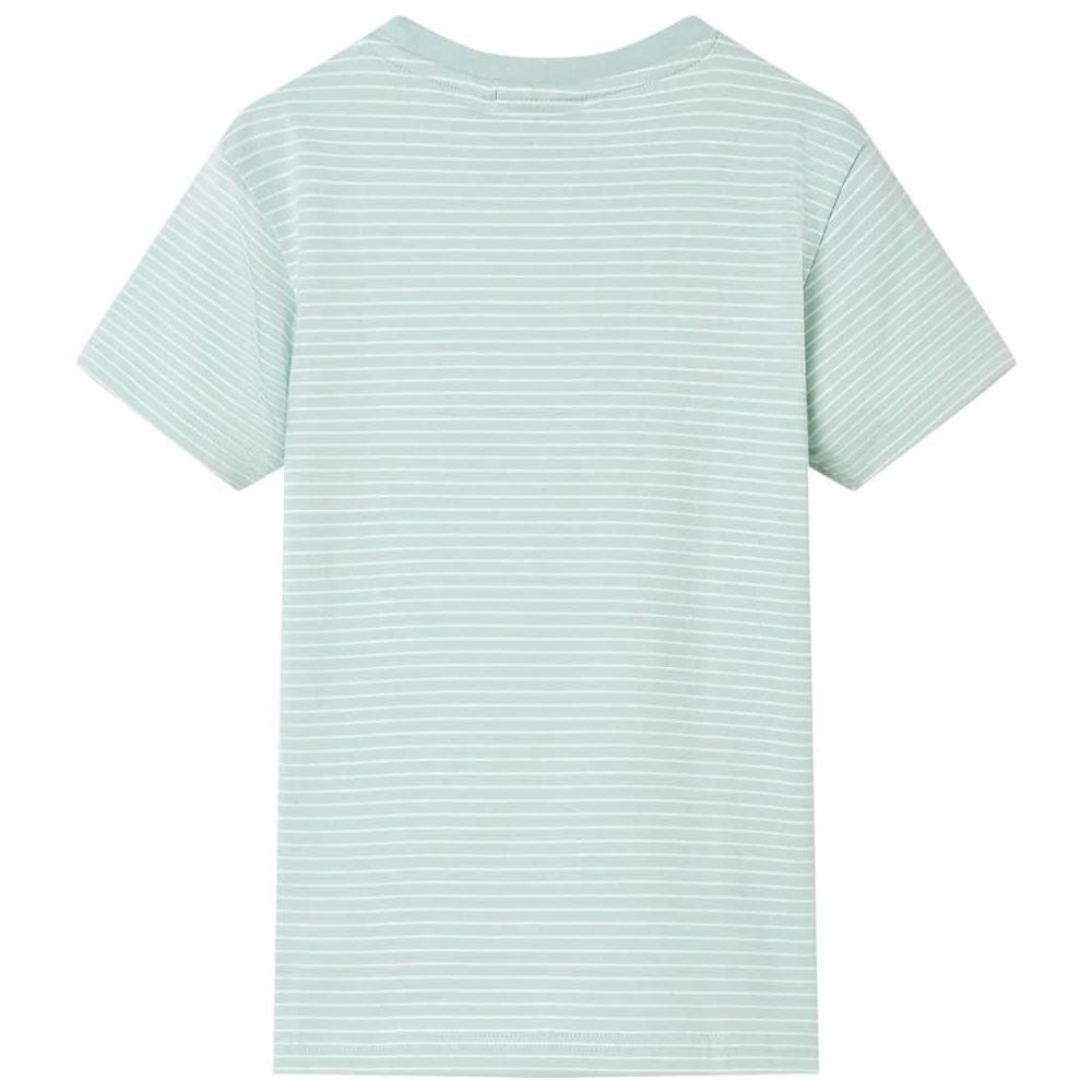 Maglietta da Bambino con Strisce Menta Chiaro 128 - Foto 2