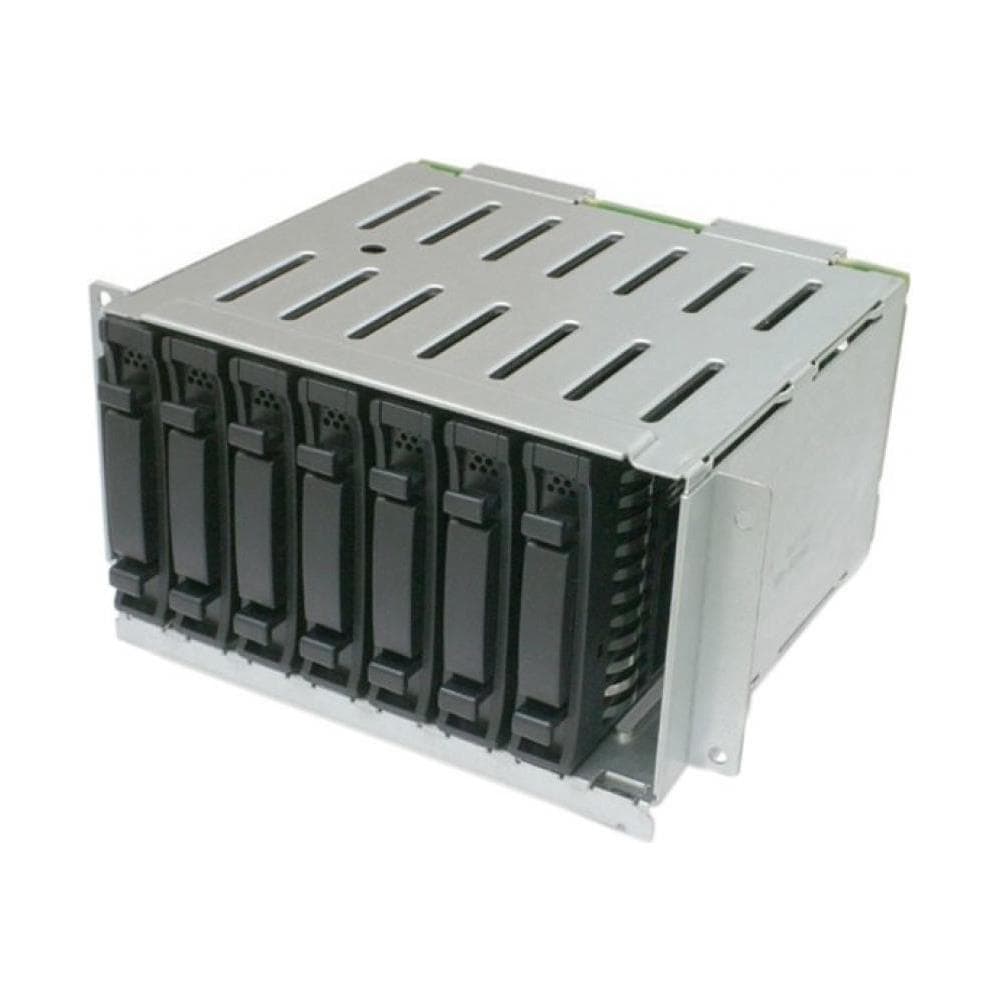ThinkSystem 2U Box Esterno per Hard Disk SAS / SATA 8x 2.5" - Nero / Argento - Foto 1