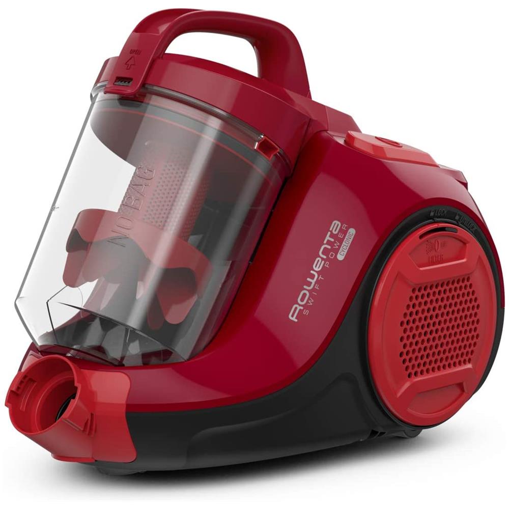 Swift Power Cyclonic Aspirapolvere a Traino Senza Sacchetto Potenza 750 Watt Colore Rosso - Foto 2