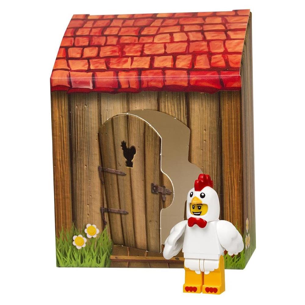 5004468 Uomo Pollo Con Pollaio In Cartone - Foto 1